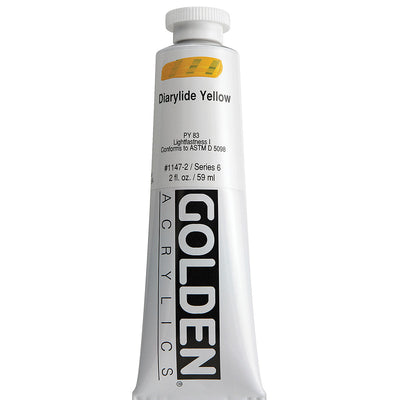 GOLDEN HEAVY BODY ACRYLIC 59 ML SR 6 DIARYLIDE YELLOW 1147-2