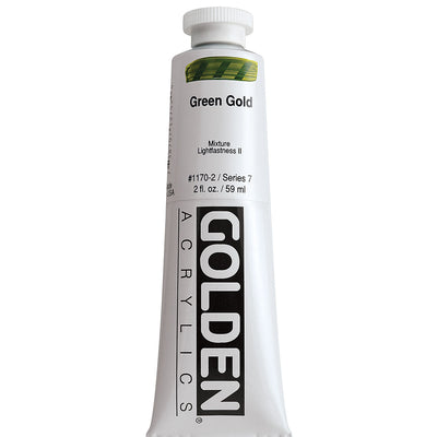 GOLDEN HEAVY BODY ACRYLIC 59 ML SR 7 GREEN GOLD 1170-2