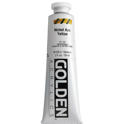 GOLDEN HEAVY BODY ACRYLIC 59 ML SR 6 NICKEL AZO YELLOW 1225-2