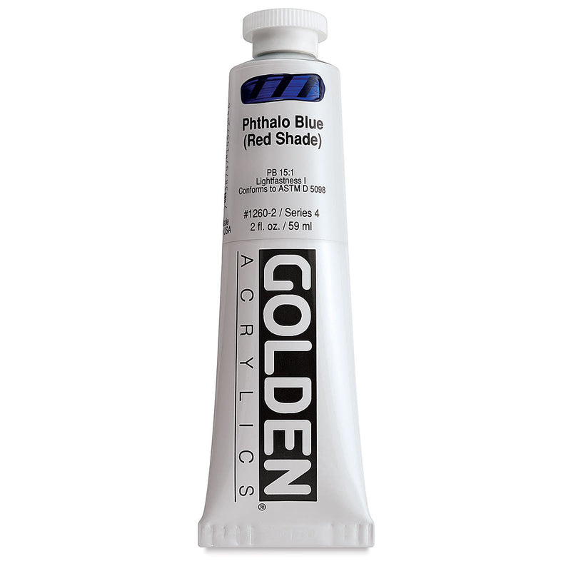 GOLDEN HEAVY BODY ACRYLIC 59 ML SR 4 PHTHALO BLUE RS 1260-2