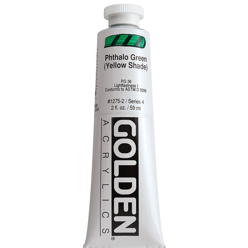 GOLDEN HEAVY BODY ACRYLIC 59 ML SR 4 PHTHALO GREEN YS 1275-2