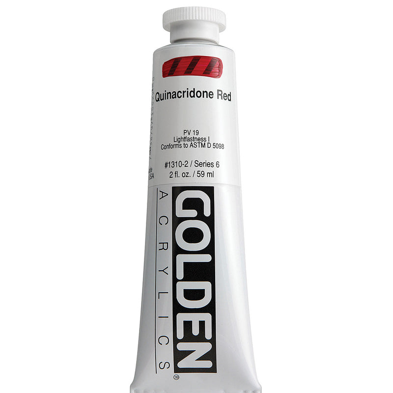 GOLDEN HEAVY BODY ACRYLIC 59 ML SR 6 QUINACRIDONE RED 1310-2