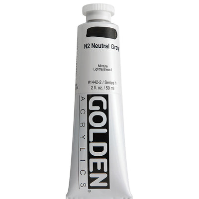 GOLDEN HEAVY BODY ACRYLIC 59 ML SR 1 NEUTRAL GRAY N2 1442-2