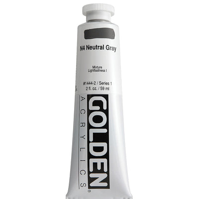 GOLDEN HEAVY BODY ACRYLIC 59 ML SR 1 NEUTRAL GRAY N4 1444-2