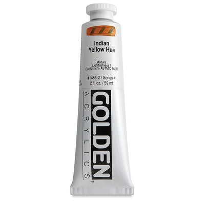 GOLDEN HEAVY BODY ACRYLIC 59 ML SR 4 INDIAN YELLOW HUE 1455-2