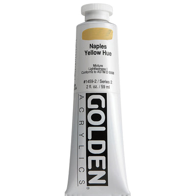 GOLDEN HEAVY BODY ACRYLIC 59 ML SR 2 NAPLES YELLOW HUE 1459-2