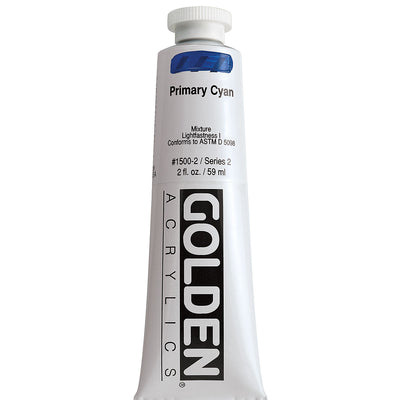 GOLDEN HEAVY BODY ACRYLIC 59 ML SR 2 PRIMARY CYAN 1500-2