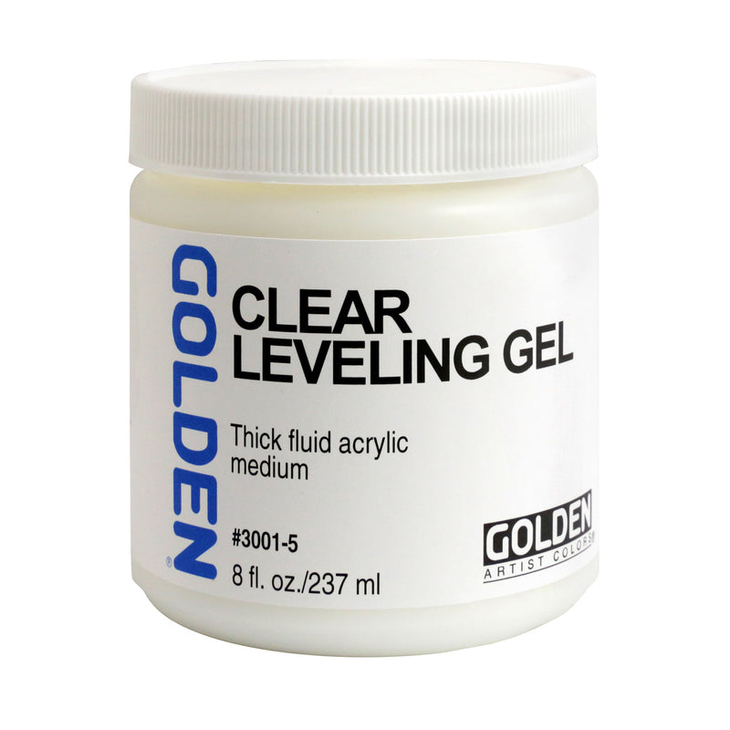 GOLDEN ACRYLIC MEDIUM SELF LEVELING CLEAR GEL 236 ML 0003001-5