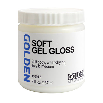 GOLDEN ACRYLIC MEDIUM SOFT GEL GLOSS 236 ML 0003010-5