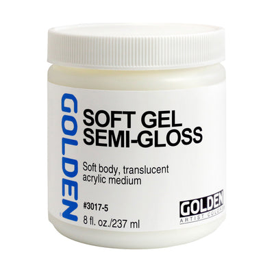 GOLDEN ACRYLIC MEDIUM SOFT GEL SEMI GLOSS 236 ML 0003017-5