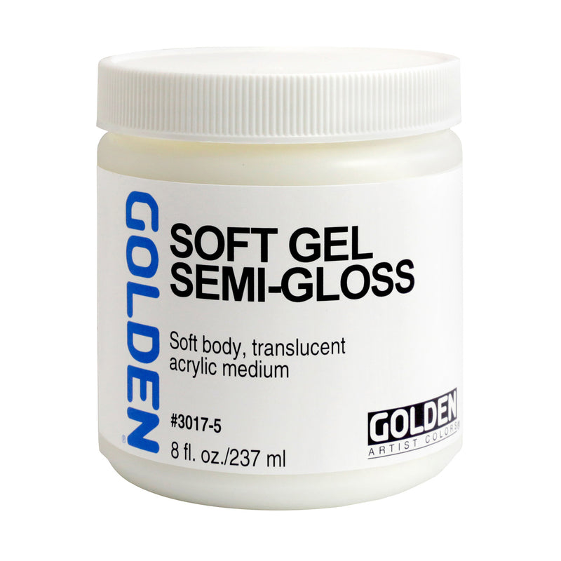 GOLDEN ACRYLIC MEDIUM SOFT GEL SEMI GLOSS 236 ML 0003017-5