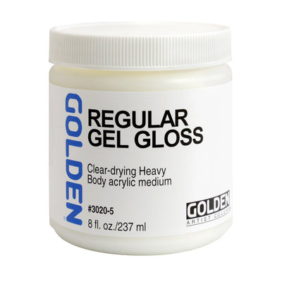 GOLDEN ACRYLIC MEDIUM REGULAR GEL GLOSS 236 ML 0003020-5