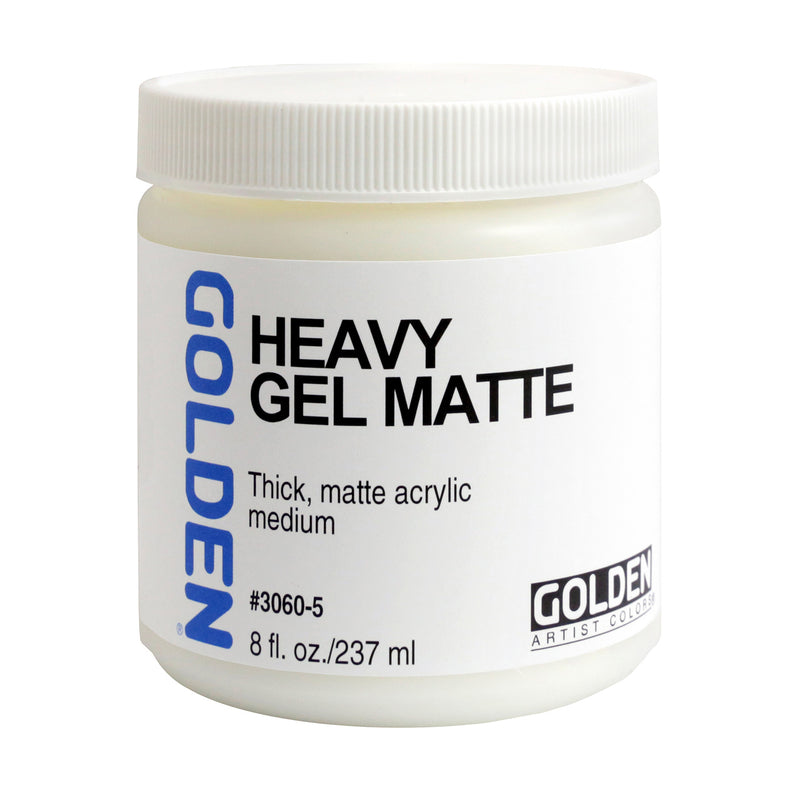 GOLDEN ACRYLIC MEDIUM  HEAVY GEL MATTE 236 ML 0003060-5