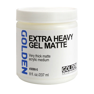 GOLDEN ACRYLIC MEDIUM EXTRA HEAVY GEL MATTE 236 ML 0003090-5