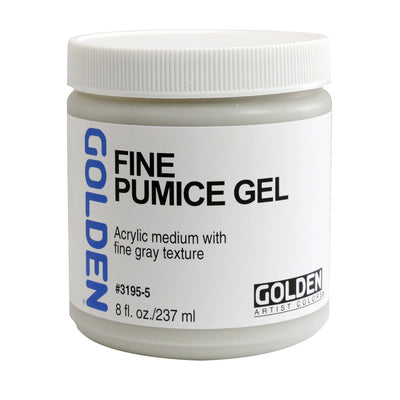 GOLDEN ACRYLIC MEDIUM FINE PUMICE GEL 236 ML 0003195-5