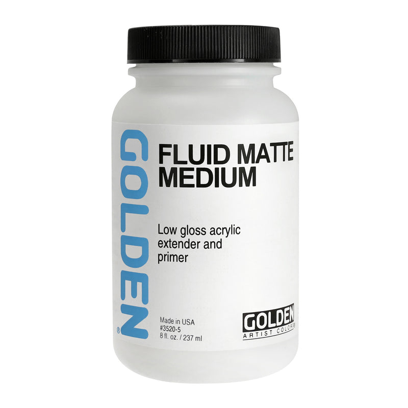 GOLDEN ACRYLIC MEDIUM MATTE MEDIUM 236 ML 0003520-5