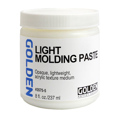 GOLDEN ACRYLIC MEDIUM LIGHT MOLDING PASTE 236 ML 0003575-5