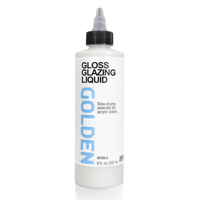 GOLDEN ACRYLIC MEDIUM GLAZING LIQUID GLOSS 236 ML 0003720-5