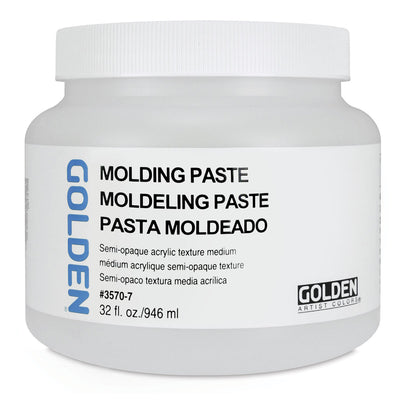 GOLDEN ACRYLIC MEDIUM MOLDING PASTE 946 ML 0003570-7