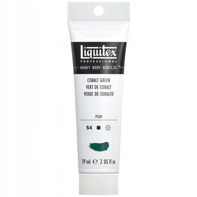 LIQUITEX PROFESSIONAL HEAVY BODY ACRYLIC 59 ML COBALT GREEN S4