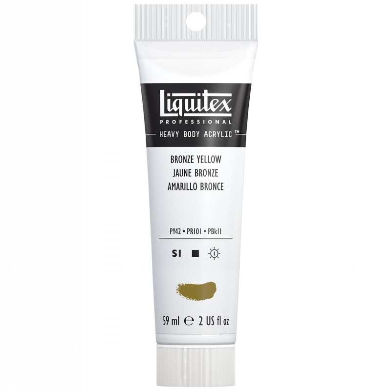LIQUITEX PROFESSIONAL HEAVY BODY ACRYLIC 59 ML BRONZE YELLOW S1