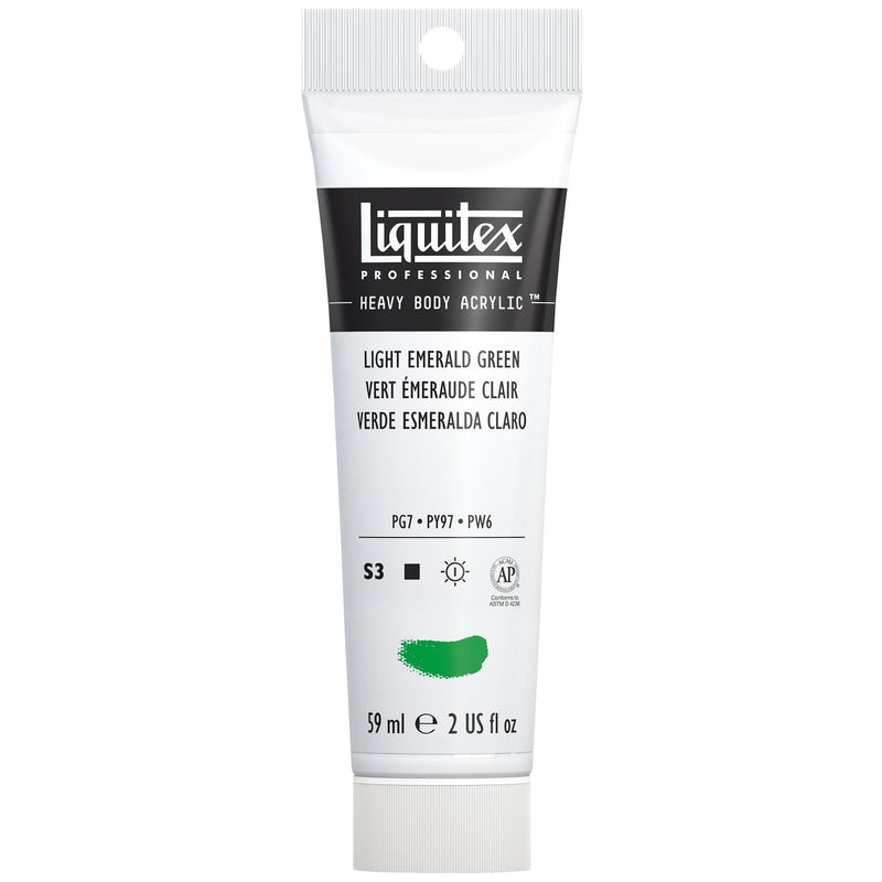 LIQUITEX PROFESSIONAL HEAVY BODY ACRYLIC 59 ML LIGHT EMERALD GREEN S3