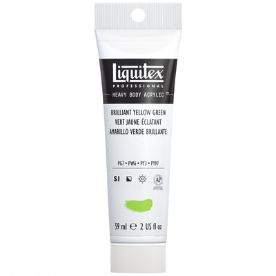 LIQUITEX PROFESSIONAL HEAVY BODY ACRYLIC 59 ML BRILLIANT YELLOW GREEN S1