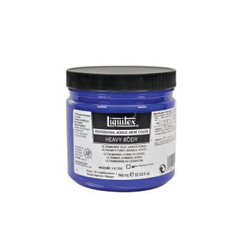 LIQUITEX PROFESSIONAL HEAVY BODY ACRYLIC 946 ML ULTRAMARINE BLUE GS S1A