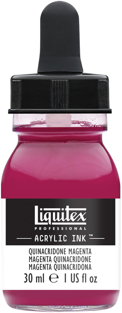 LIQUITEX ACRYLIC INK 30 ML QUINACRIDONE MAGENTA  (114)