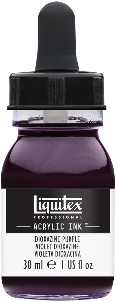 LIQUITEX ACRYLIC INK 30 ML DIOXAZINE PURPLE  (186)