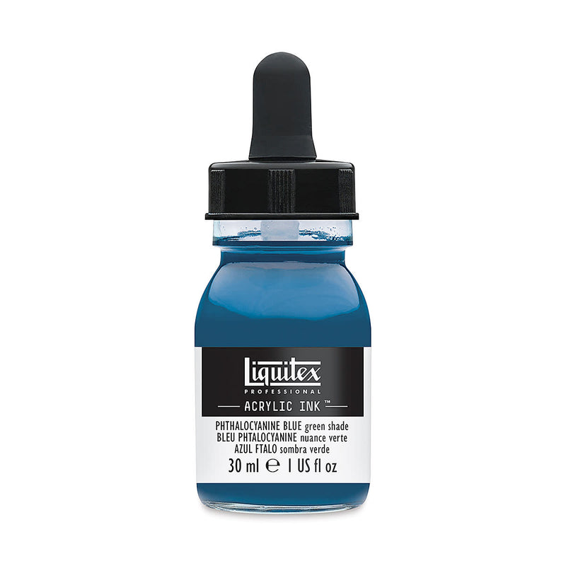 LIQUITEX ACRYLIC INK 30 ML PHTHALOCYANINE BLUE GS  (316)