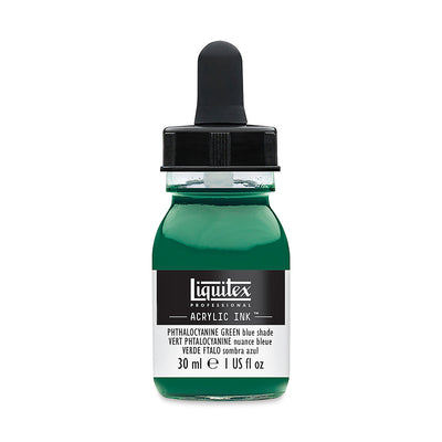 LIQUITEX ACRYLIC INK 30 ML PHTHALOCYANINE GREEN BS  (317)