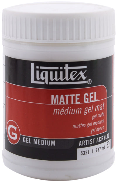 LIQUITEX ACRYLIC MEDIUM MATTE GEL MEDIUM  237 ML