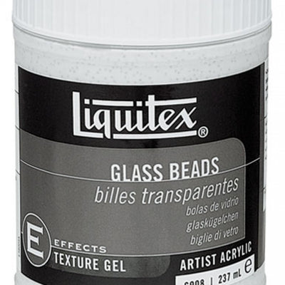 LIQUITEX ACRYLIC MEDIUM GLASS BEADS  237 ML