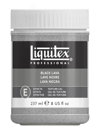 LIQUITEX ACRYLIC MEDIUM BLACK LAVA  237 ML