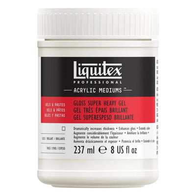 LIQUITEX ACRYLIC MEDIUM GLOSS SUPER HEAVY GEL  237 ML