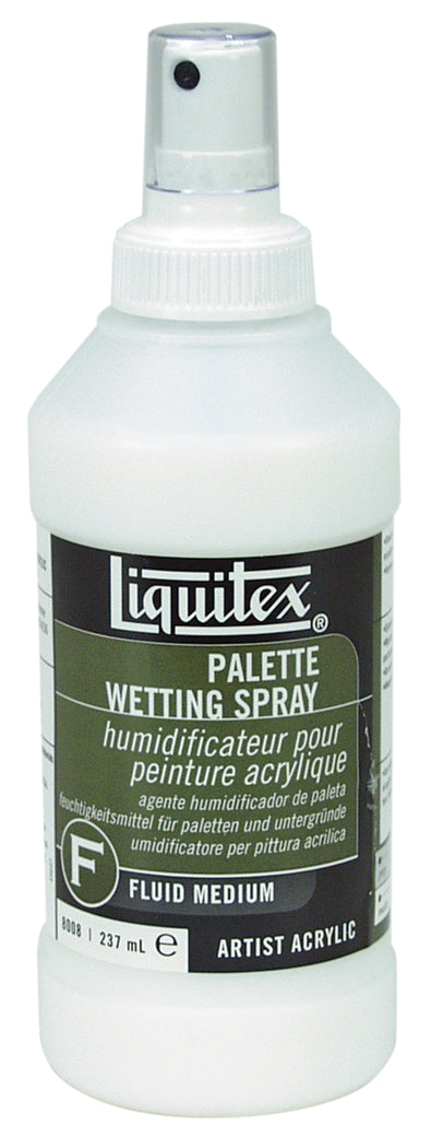 LIQUITEX ACRYLIC MEDIUM PALETTE WETTING SPRAY  237 ML