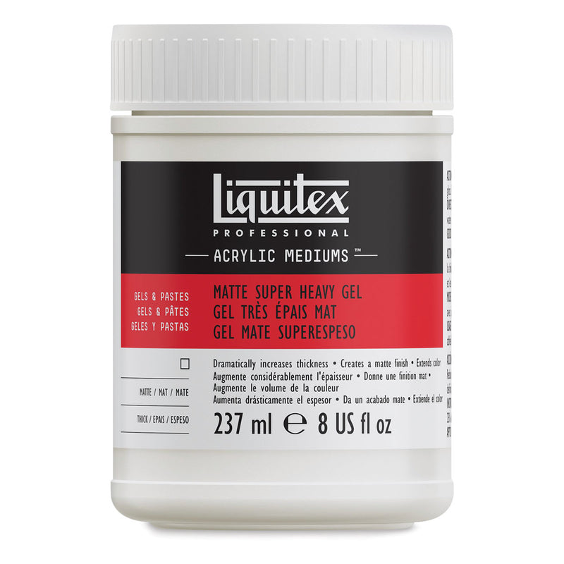LIQUITEX ACRYLIC MEDIUM MATTE SUPER HEAVY GEL  237 ML