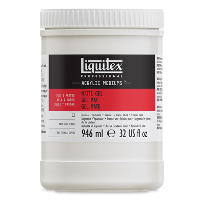 LIQUITEX ACRYLIC MEDIUM MATTE GEL MEDIUM  946 ML