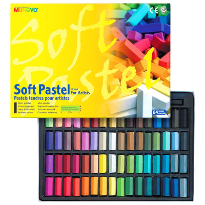 MUNGYO SOFT PASTEL MPS64 SET OF 64 (MPS-64)