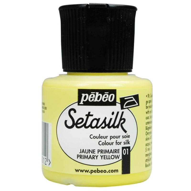 PEBEO SETASILK COLOUR 45 ML PRIMARY YELLOW (1)