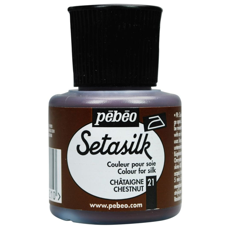 PEBEO SETASILK COLOUR 45 ML CHESTNUT (21)