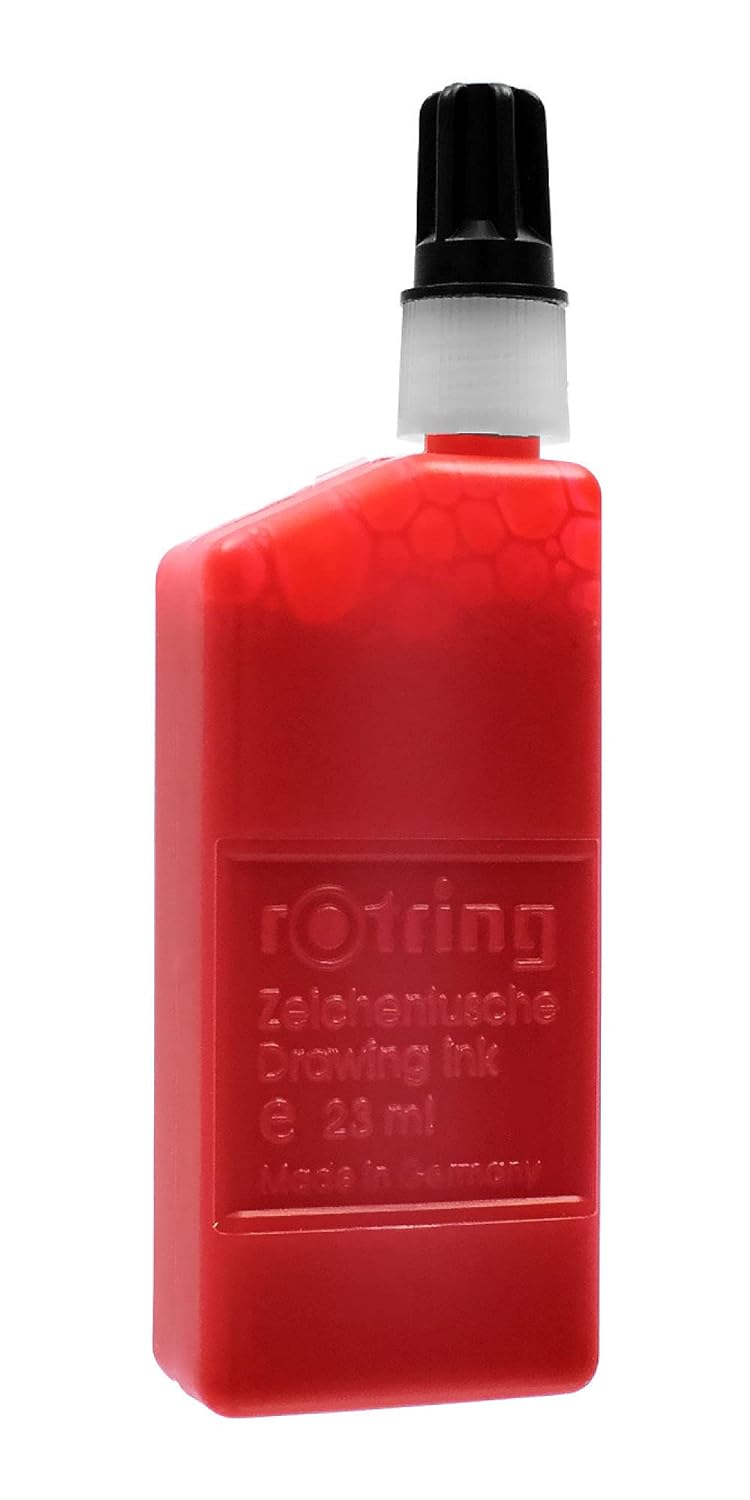 ROTRING DRAWING INK RED 23 ML (R591003) – Himalaya Fine Art
