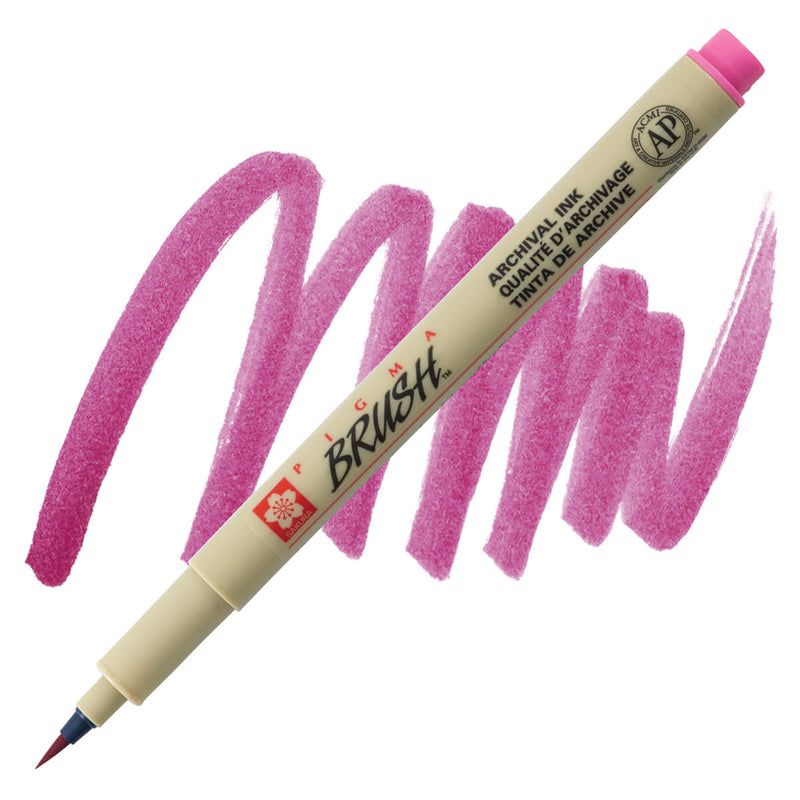SAKURA PIGMA BRUSH PEN PINK