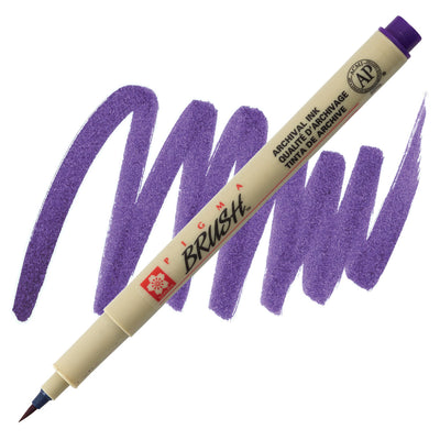 SAKURA PIGMA BRUSH PEN PURPLE