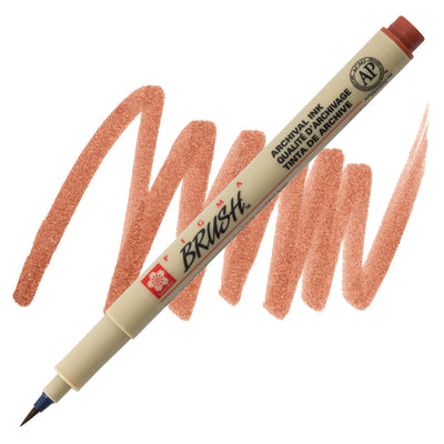 SAKURA PIGMA BRUSH PEN BROWN