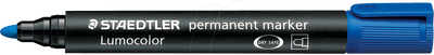 STAEDTLER PERMANENT MARKER 2 MM BLUE (352-3)