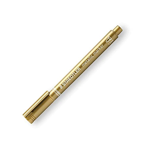 STAEDTLER MARKER METALLIC GOLD (8323 - 11)