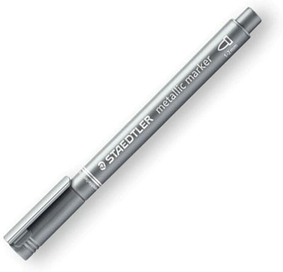 STAEDTLER MARKER METALLIC SLIVER (8323 - 81)