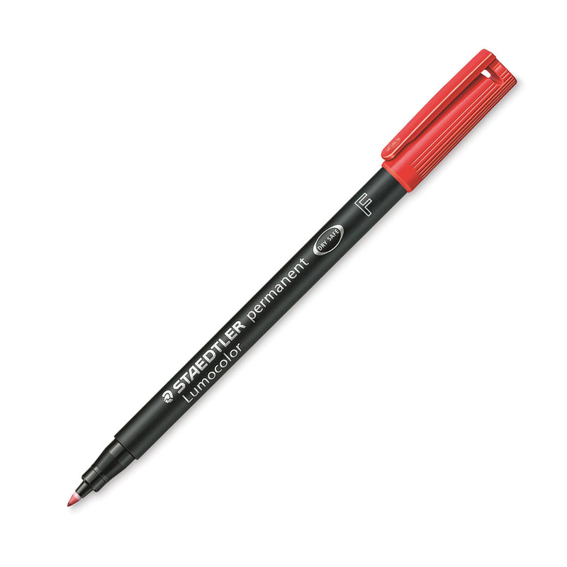 STAEDTLER LUMOCOLOR FINE PERMANENT RED (318-2)